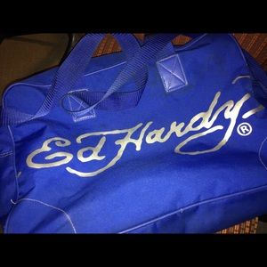 Rare Vintage Ed Hardy Gym Bag